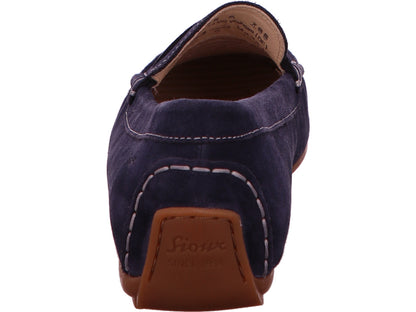 Sioux Damen Slipper Carmona-700 in dunkelblau