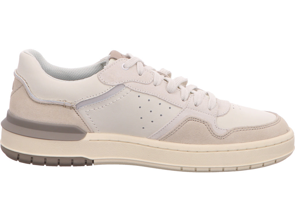 Clarks Herren Halbschuh Courtlite2 in weiß-bunt-kombiniert