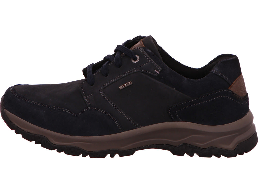 Josef Seibel Herren Halbschuh Enrico 20 in blau-kombiniert