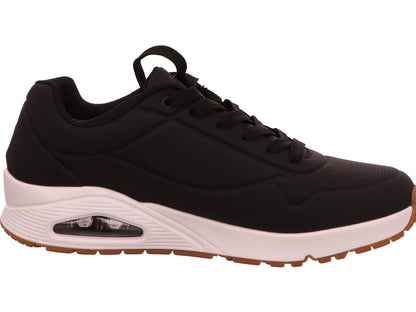 Skechers Uno Stand On Air herensneakers in zwart