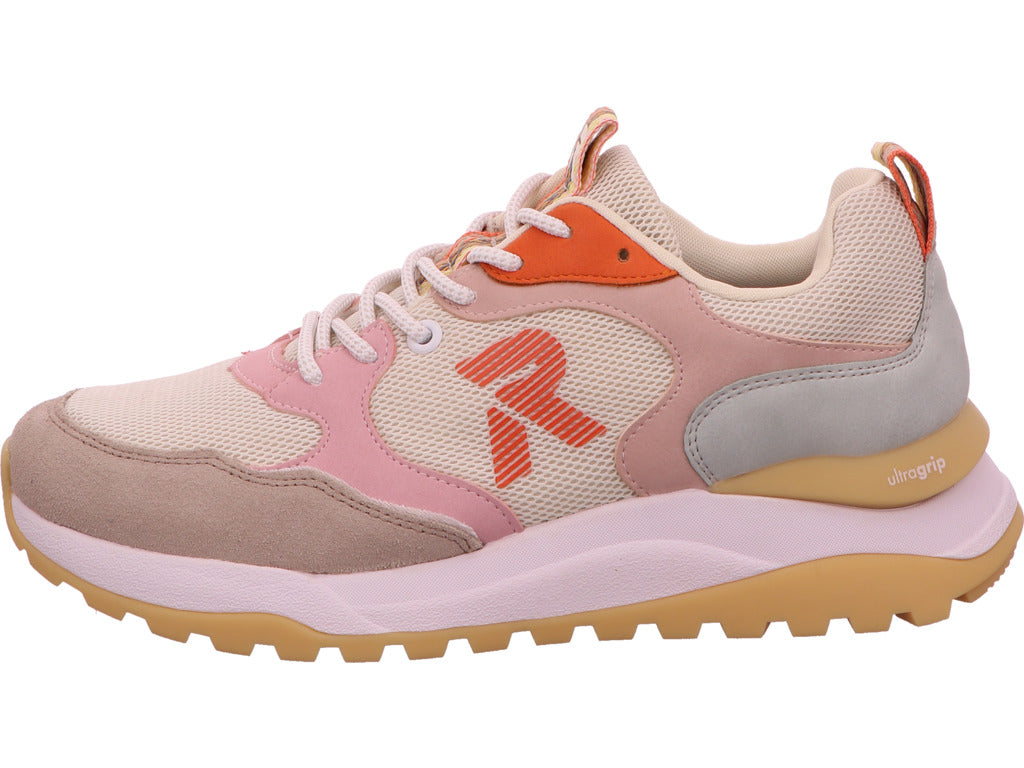 Rieker Damen Sneaker  in beige-bunt-kombiniert