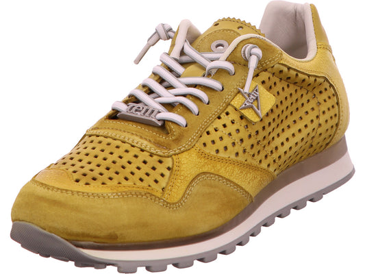 Cetti herensneaker C848 in de kleur geel