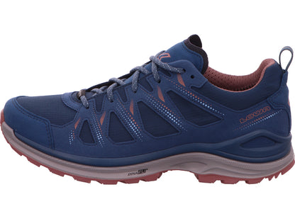 Lowa Damen Schnürschuh Innox Evo Ii in blau-bunt-kombiniert