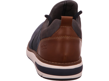 Rieker Herren Sneaker  in blau-bunt-kombiniert