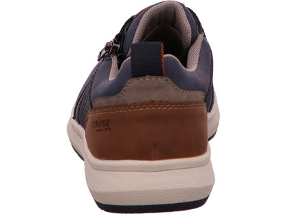 Rieker Herren Sneaker  in blau-bunt-kombiniert