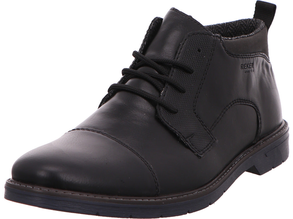 Rieker Herren Stiefel  in schwarz