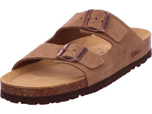 Fjor Herren Pantolette  in taupe
