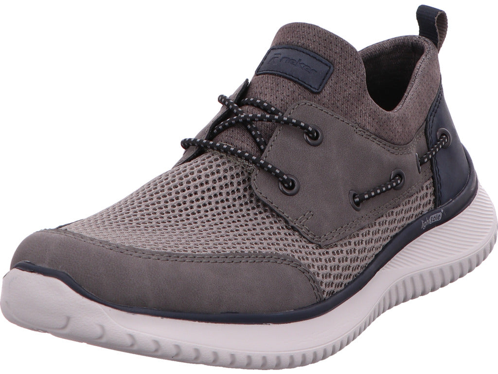Rieker Herren Sneaker  in grau-bunt-kombiniert