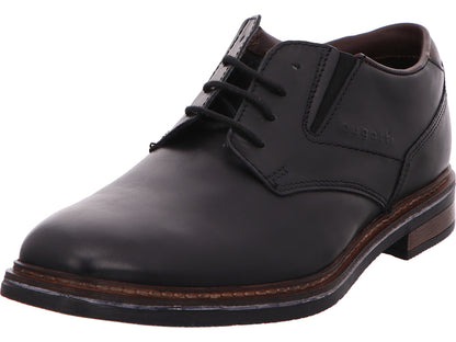 Bugatti Herren Schnürschuh Maik Exko in schwarz