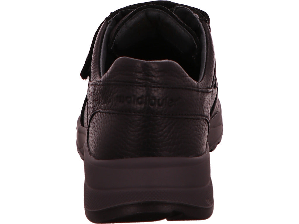 Waldläufer Herren Slipper K-John in schwarz