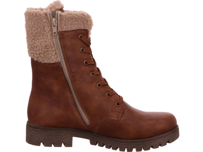 Rieker dameslaarzen in lichtbruin