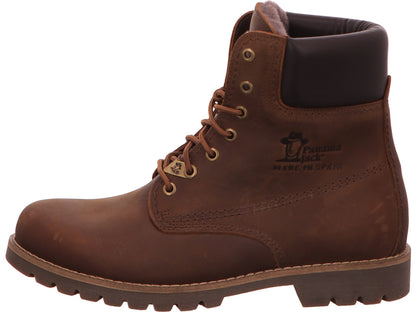 Panama Jack Herren Stiefel Panama 03 Igloo C11 in braun-kombiniert
