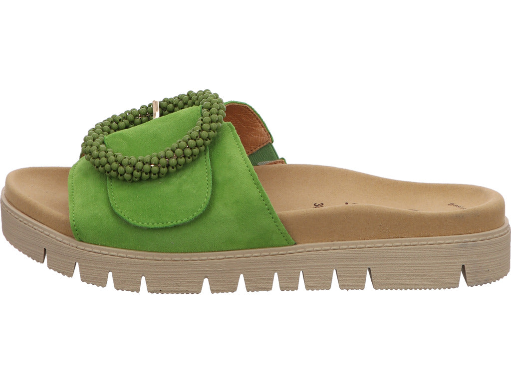 Gabor Damen Pantolette  in grün