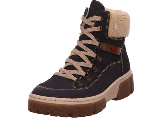 Rieker Damen Stiefel  in dunkelblau