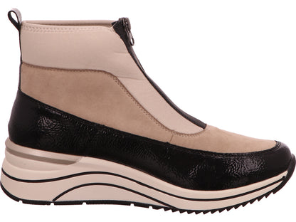 Remonte Damen Stiefel  in beige-bunt-kombiniert