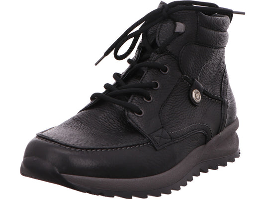 Waldläufer Herren Stiefel  in schwarz