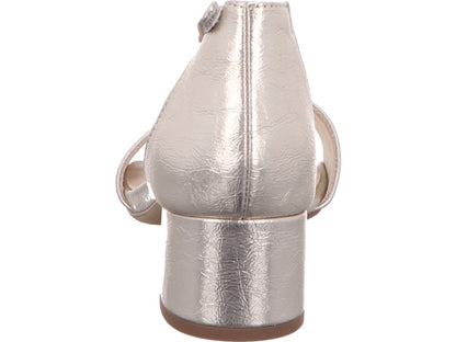 Tamaris Damen Sandalette  in metallic