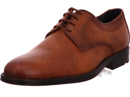 Lloyd herenschoen met veters, model Vanja, in lichtbruin.