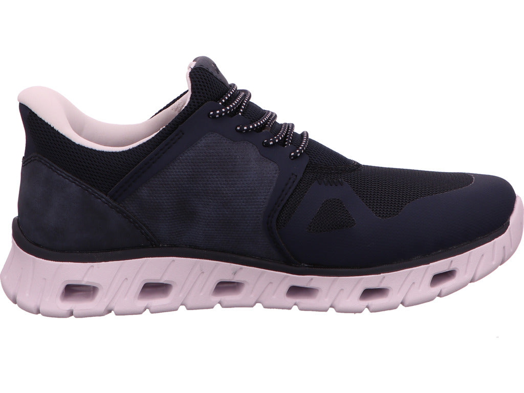 Rieker Herren Sneaker  in blau-kombiniert