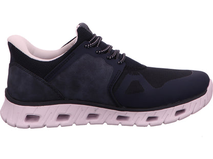 Rieker Herren Sneaker  in blau-kombiniert