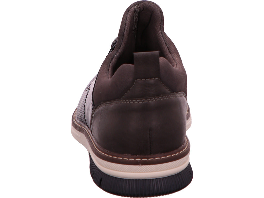 Rieker Herren Halbschuh  in blau-bunt-kombiniert