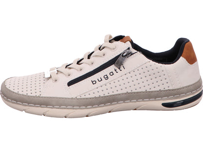 Bugatti Herren Sneaker  in weiß-bunt-kombiniert