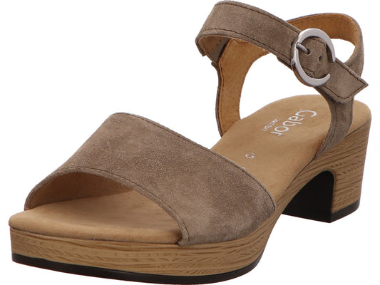 Gabor Comfort Damen Sandalette  in taupe