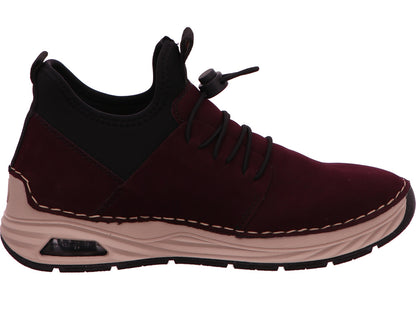 Rieker Damen Sneaker  in dunkelrot