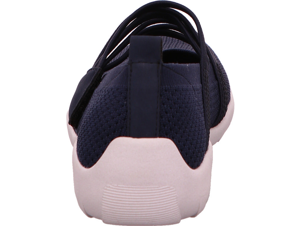 Remonte Damen Slipper  in blau-kombiniert