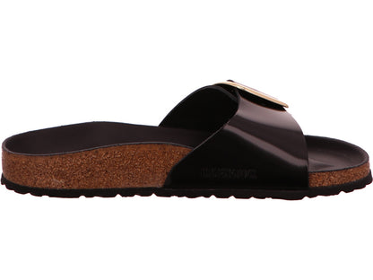 Birkenstock Damen Pantolette Madrid Big Buckle in schwarz