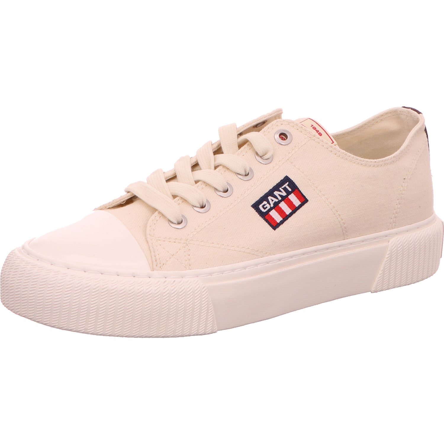 Gant Halbschuh Sneaker Leinen Beige Damen Stoff/Leinen   Bild1