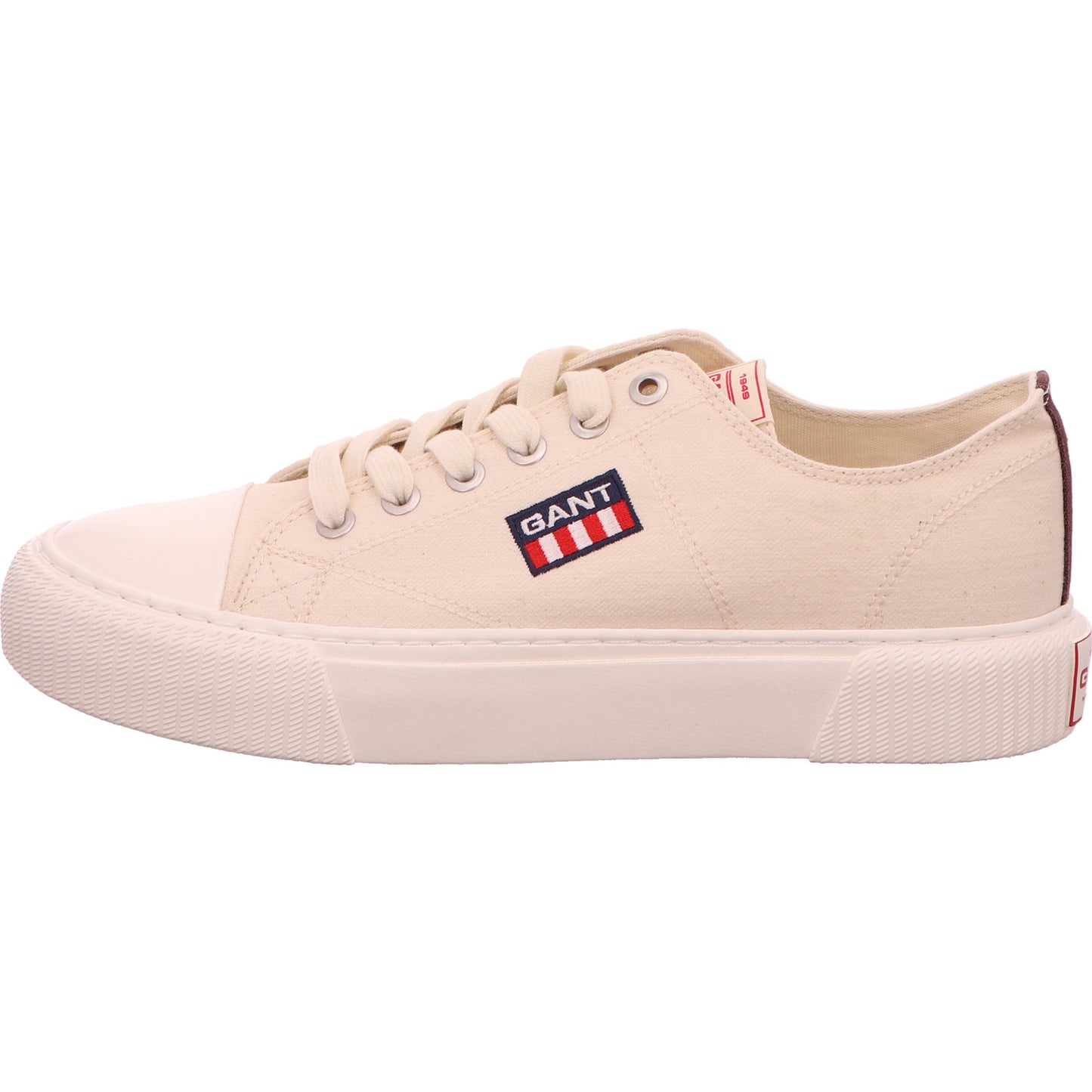 Gant Halbschuh Sneaker Leinen Beige Damen Stoff/Leinen   Bild2