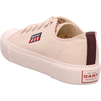 Gant Halbschuh Sneaker Leinen Beige Damen Stoff/Leinen   Bild3