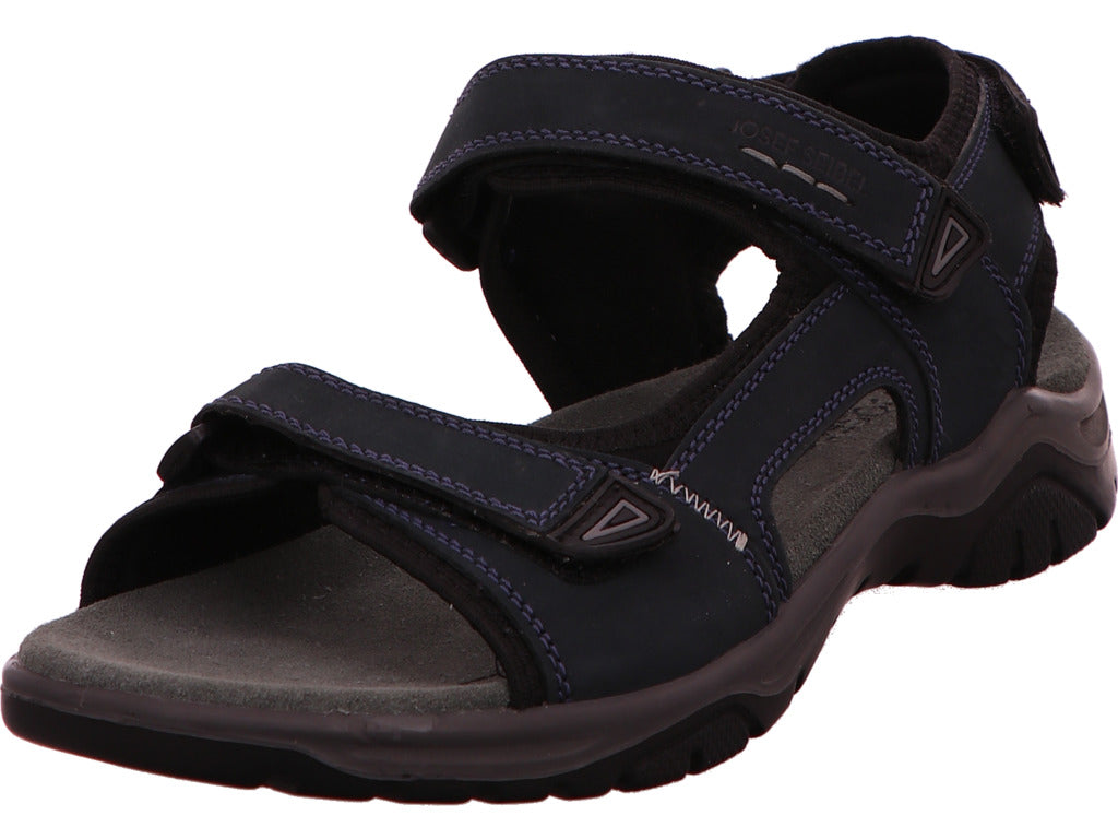 Josef Seibel Herren Sandalette Arlo 02 in dunkelblau