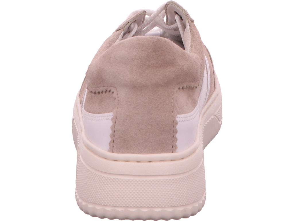 Gabor Comfort damessneakers in een beige-multicolor combinatie