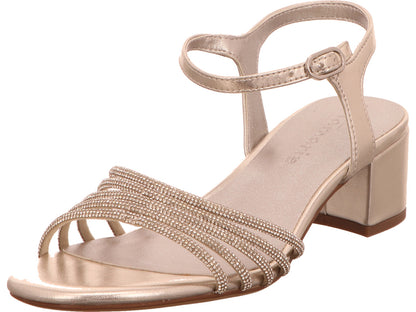 Tamaris Damen Sandalette  in metallic