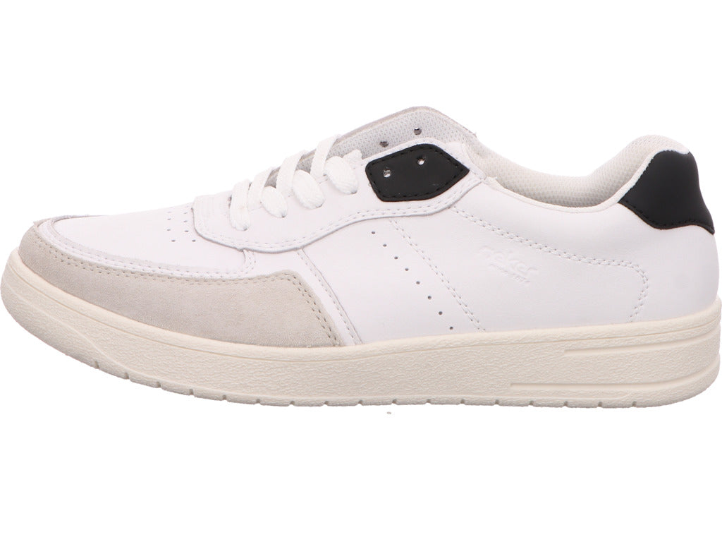 Rieker Herren Sneaker  in weiß-bunt-kombiniert