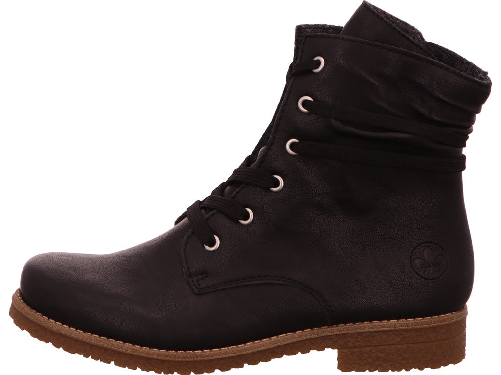 Rieker dameslaarzen in zwart