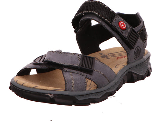 Rieker Damen Sandalette  in dunkelblau