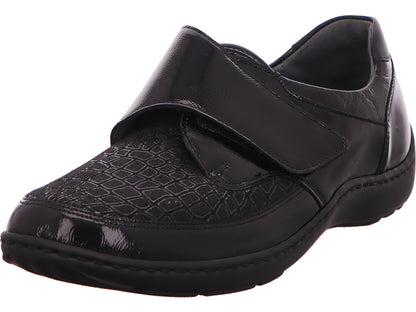 Waldläufer Damen Slipper  in schwarz