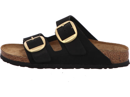Birkenstock Damen Pantolette Arizona Bick Buckle in schwarz