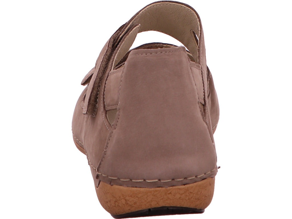 Waldläufer Damen Sandalette Heliett in beige