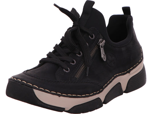 Rieker Damen Sneaker  in schwarz