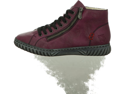 Rieker Damen Stiefel  in lila