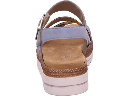 Remonte Damen Sandalette  in blau-kombiniert