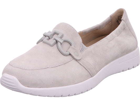 Caprice Damen Slipper  in grau