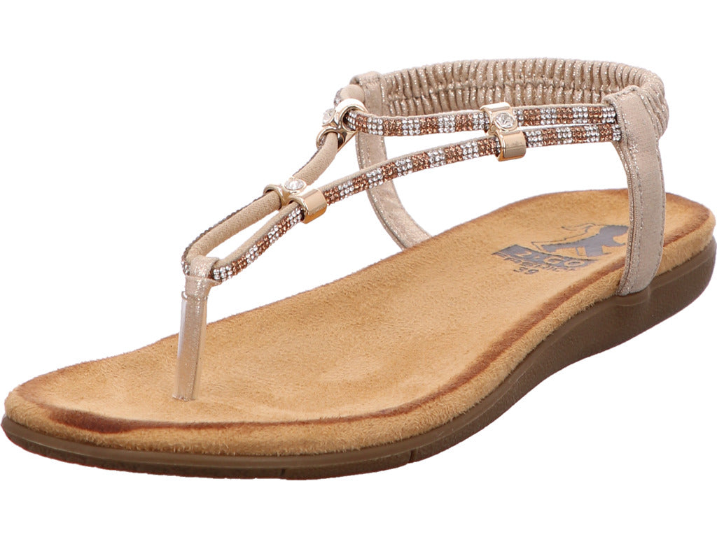 Cosmos-Cordes GmbH Damen Sandalette  in gold
