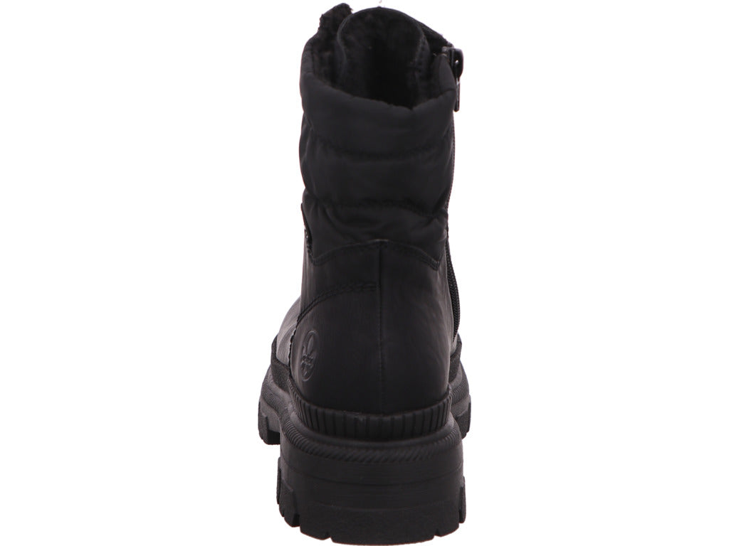 Rieker Damen Stiefel  in schwarz
