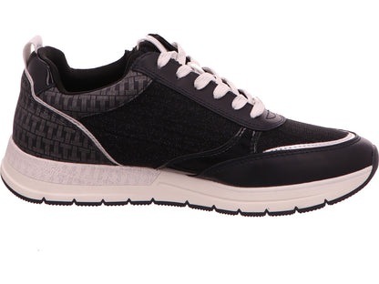 Tamaris Damen Sneaker  in blau-bunt-kombiniert