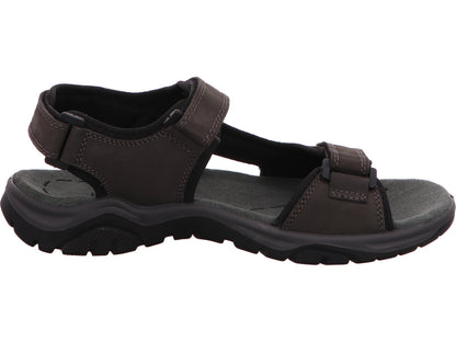 Josef Seibel Herren Sandalette Arlo 02 in dunkelgrau